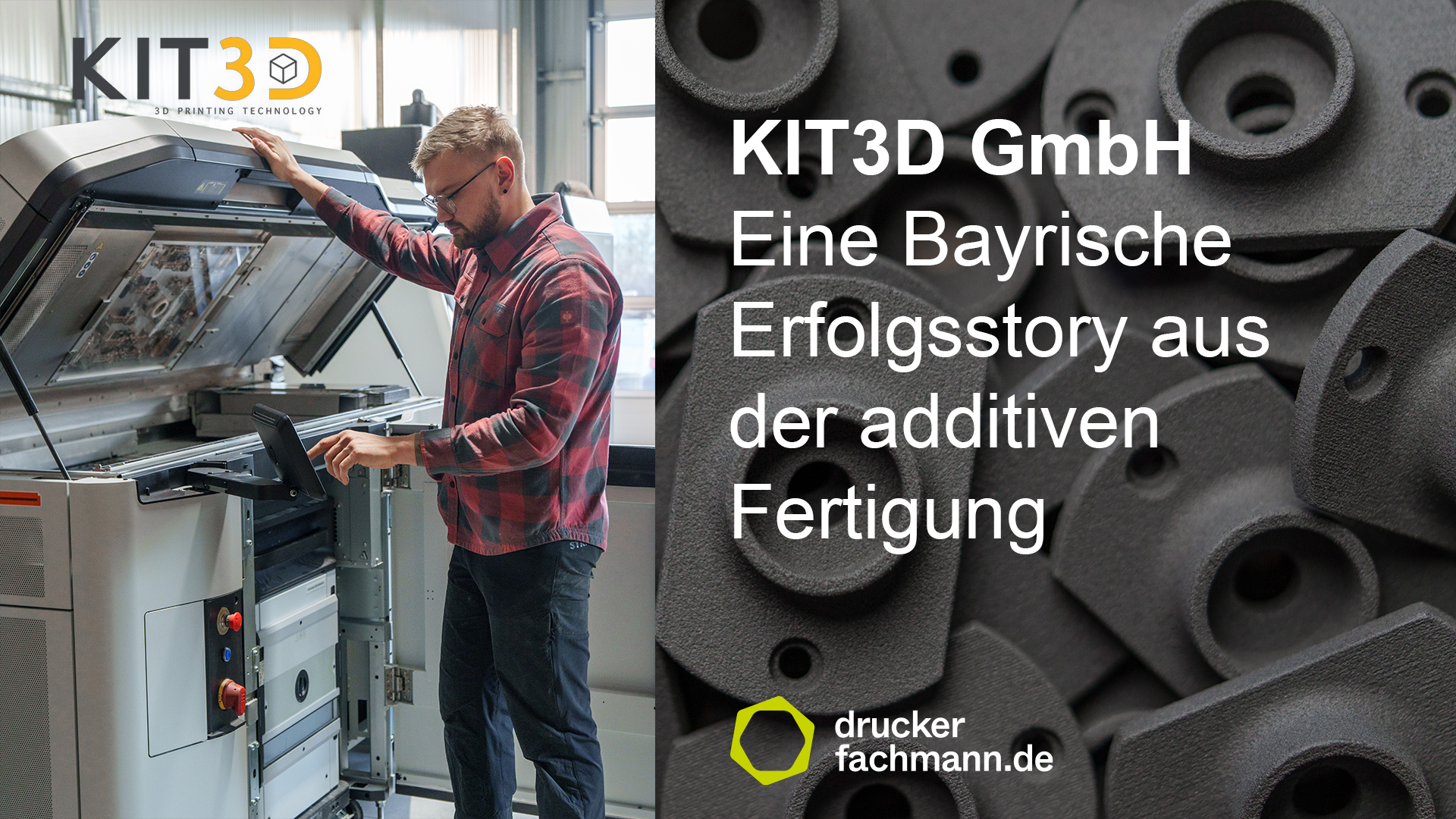 Vom Startup zum Lösungsanbieter: KIT3D setzt Maßstäbe in der additiven Fertigung