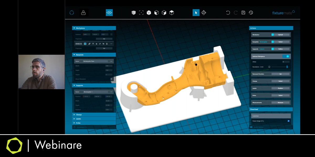Bildschirm Screenshot aus CAD Software